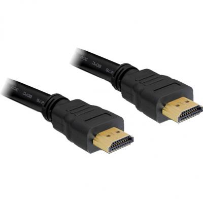 DELOCK  20m, HDMI - HDMI c&acirc;ble HDMI HDMI Type A (Standard) Noir