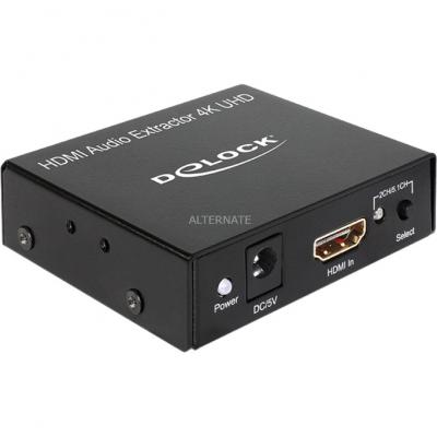 DELOCK  Extracteur audio HDMI 4K, Adaptateur