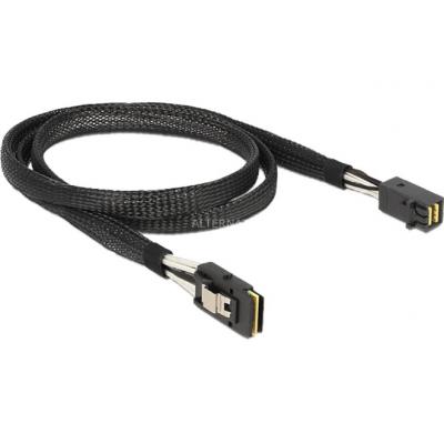 DELOCK - C&acirc;ble interne SAS - SAS 6Gbit/s - Disque dur SAS Mini 4x (SFF-8643) pour 4i Mini MultiLane 36 broches - 1 m - verrouill&eacute; 