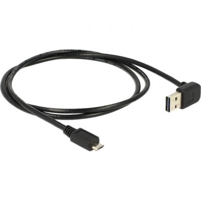 DELOCK  1m, Usb 2.0-a - Usb 2.0 Micro-b C&acirc;ble Usb Usb A Micro-usb B No