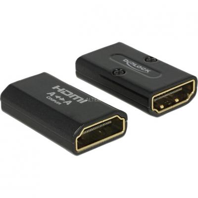DELOCK  HDMI/HDMI Noir, Adaptateur