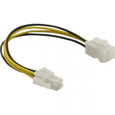 DELOCK  Rallonge P4 4 Broches m&acirc;le vers P4 4 Broches Femelle 15 cm