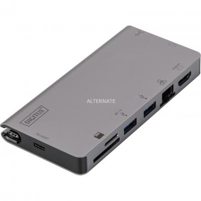 DIGITUS  DA-70877 - Station d'accueil - USB-C - VGA, HDMI - 1GbE