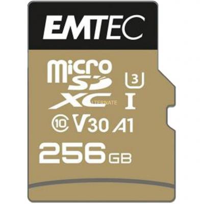 EMTEC Speedin pro u3 v30 a1 ecmsdm256gxc10sp 256go microsdxc uhs-i noir or