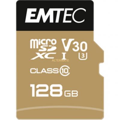 EMTEC  SpeedIN' PRO - carte memoire flash - 128 Go - microSDXC UHS-I
