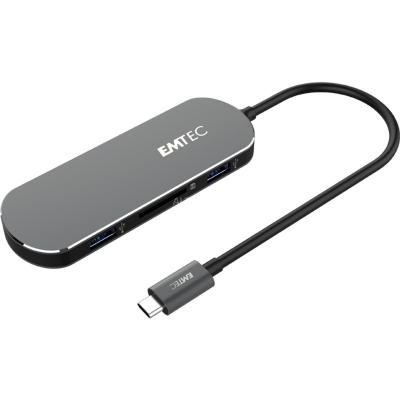 EMTEC  hub 6-in-1 type-c t650c ECHUBT650C