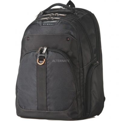 EVERKI  atlas sac &agrave; dos en nylon pour ordinateur portable 13 17,3 noir