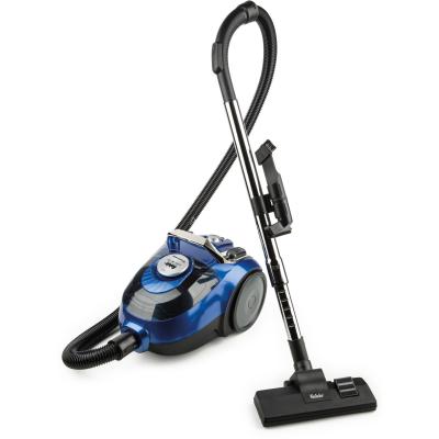 FAKIR Aspirateur Sans Sac Apollo BL 150 3L 800W 77dB Acier Inoxydable Bleu
