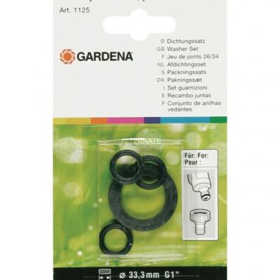 GARDENA  - Jeu de rondelles - adapt&eacute; pour raccord filet&eacute; pour taraud de 33,3 mm