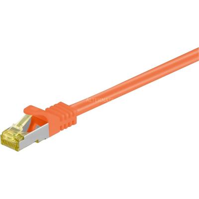 GENERIQUE Goobay RJ-45 CAT7 15m c&acirc;ble de r&eacute;seau Orange S/FTP (S-STP)