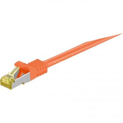GOOBAY Cordon rj45 cat&eacute;gorie 7 s ftp 3 m (orange) generique 91615
