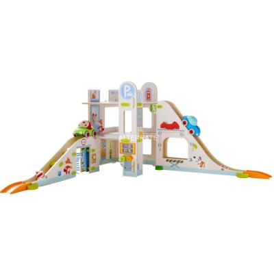 HABA  Kullerb&uuml; garage de stationnement pour terrain de jeu en marbre