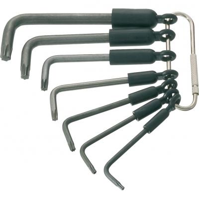  Hazet 2115-T/7R Jeu de cl&eacute;s m&acirc;les coud&eacute;es torx int&eacute;rieur/nombre d'outils&nbsp; 7