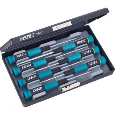  Hazet Elektronik-Schraubendreher-Satz 805/7, 7-teilig Jeu Offset screwdriver, Tournevis