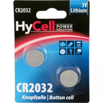 HYCELL Pile bouton cr 2032 lithium  200 mAh 3 v 2 pc(s) Y731401