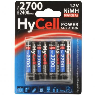 HYCELL  HR06 2700 Pile rechargeable LR6 (AA) NiMH 2400 mAh 1.2 V 4 pc(s) 