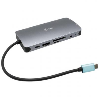 I TEC Accessoires PC portable - I-Tec - USB-C Metal Nano HDMI/VGA with LAN + PD 100 W