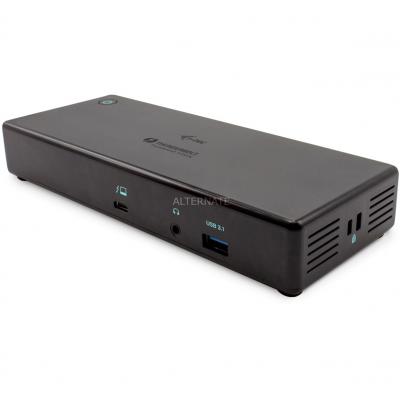 I TEC Station d'accueil i-tec Thunderbolt3/USB-C Dual DisplayPort 8K + Alimentation 85W