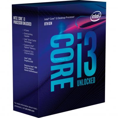 INTEL &reg; Core i3-8350K, Processeur