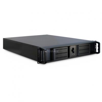 INTER TECH Inter-Tech IPC 2U-2098-SL Support Noir, Serveur de logement