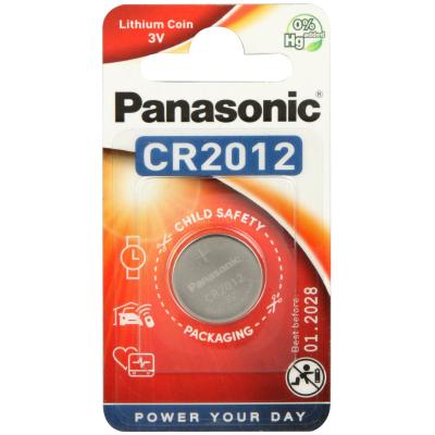 PANASONIC  Pile CR2012  Bouton Lithium 3V