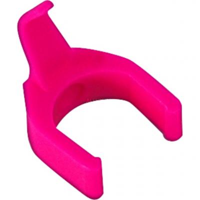CUC PatchClip - Attaches de c&acirc;bles - rose fluorescent (pack de 50)
