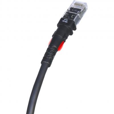 PATCHSEE  TP-6A-F/10 c&acirc;ble de r&eacute;seau Noir 3,1 m Cat6a F/UTP (FTP)