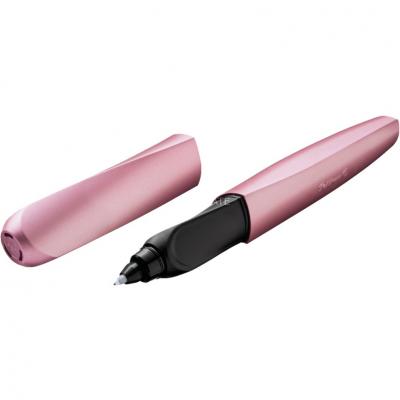 PELIKAN  Twist Stylo roller Girly Rose, rose-m&eacute;tallique - Lot de 2