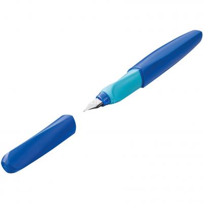  Pelikan Stylo Plume Twist Deep Blue, Bleu Fonc&eacute; 0,000000 Noir