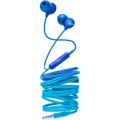 PHILIPS Ecouteurs intra-auriculaires  UpBeat SHE2405BL Bleu avec Micro
