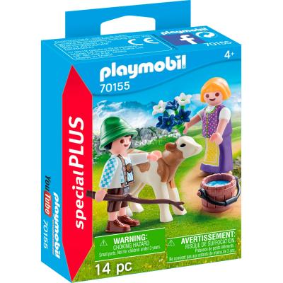 Playmobil - Enfants avec Veau - 70155
