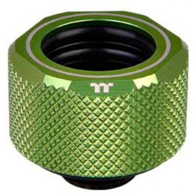 THERMALTAKE  Pacific C-PRO G1/4 PETG Tube 16mm OD Compression - Green Raccord pour refroidissement &agrave; leau 