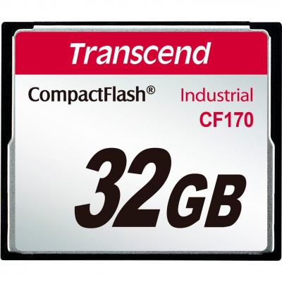 TRANSCEND CF170 Industrial - Carte m&eacute;moire flash - 32 Go - 170x - CompactFlash