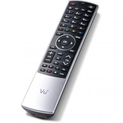 VU+  8786821 IR/Bluetooth Appuyez sur les boutons Noir, Argent t&eacute;l&eacute;commande T&eacute;l&eacute;commandes (Boitier d&eacute;codeur TV, IR/Bluetooth, Appuy 