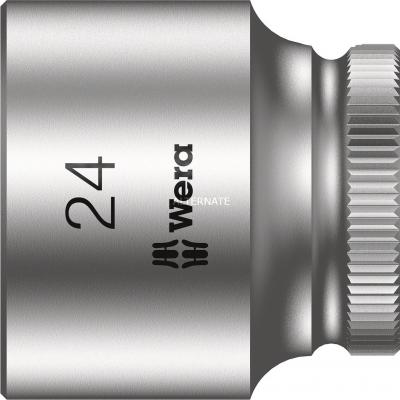 WERA Douille 6 pans ext&eacute;rieurs 24 mm Longueur: 30 mm 05003568001 Propulseur (tournevis): 3/8 (10 mm)