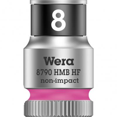 WERA  05003742001 8790 HMB HF Douille Zyklop &agrave; emmanchement, Rose Vif