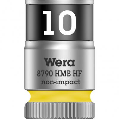 WERA  - 8790 hmb hf 05003744001 6 pans ext&eacute;rieurs Douille 10 mm 3/8 (10 mm)