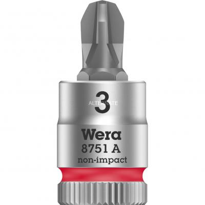 WERA  8751 A 05003352001 cruciforme Phillips Douille-embout PH 3 1/4 (6.3 mm)