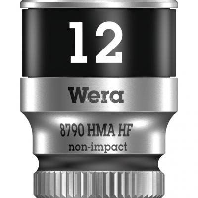 WERA  Douille Zyklop &agrave;&nbsp; emmanchement 1-4"" 8790 HMA HF, 12 mm - 05003727001