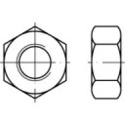 TOOLCRAFT Crou hexagonal 131612 din 934 en acier zingu&eacute; galvanis&eacute; m6 100 pc(s)