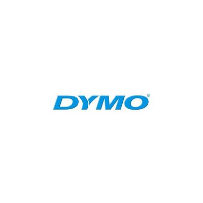 DYMO Rhino - Etiquettes Industrielles Vinyle 19mm x 5.5m - Blanc sur Rouge
