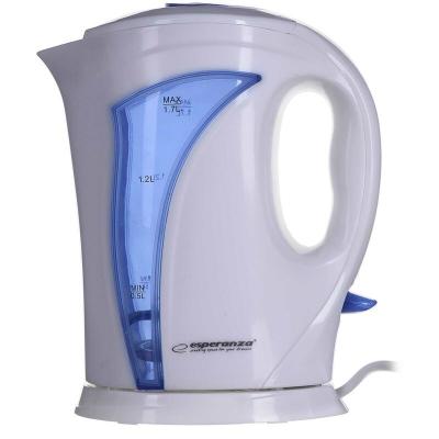 ESPERANZA  - ekk018b bouilloire &eacute;lectrique 1,7 l, blanche / bleue.