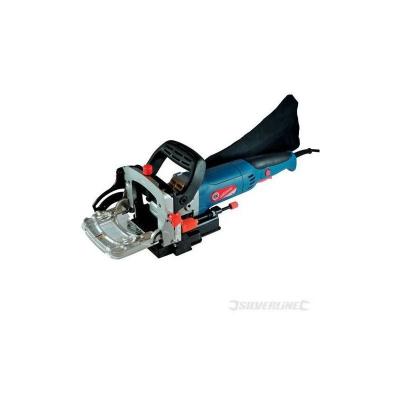 SILVERLINE Silverstorm &ndash; Fraiseuse &agrave; Lamelle (Lamelleuse) 100mm 900W