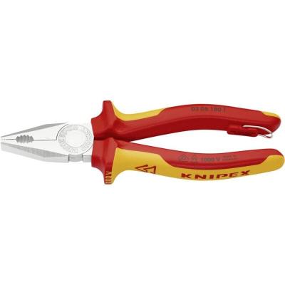 KNIPEX  Pince universelle avec oeillet de fixation 180 mm - 03 06 180 T