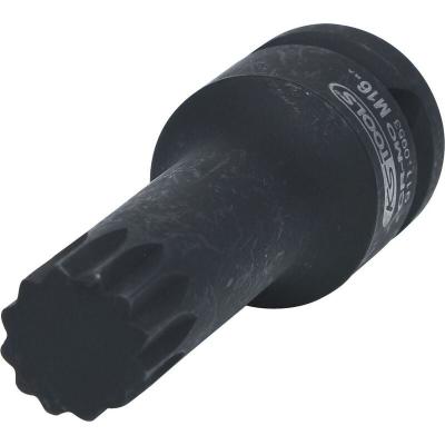 KS TOOLS  1/2"" douilles &agrave; chocs xzn, longues, m16