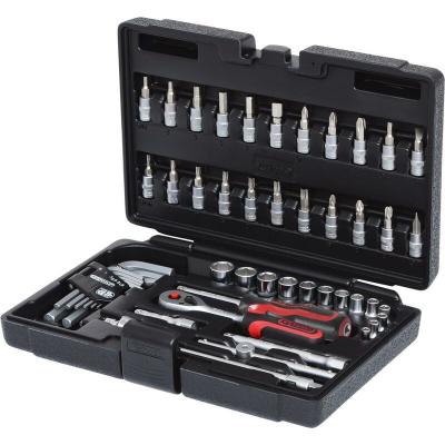  KS Tools 911.0651 Coffret de douilles F6 1/4'' CHROMEmat 51 pi&egrave;ces