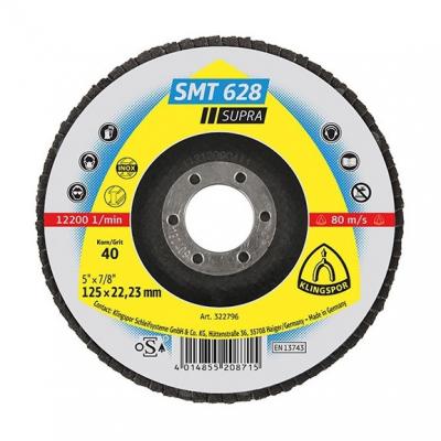 KLINGSPOR  322802 SMT 628 SUPRA Disque abrasif 10, 180 x 22,23, 80, 10