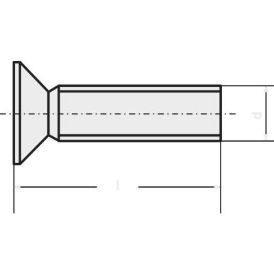 TOOLCRAFT Vis &agrave; t&ecirc;te frais&eacute;e  194637 M3*20 D965-4.8-A2K 100 pc(s) M3 20 mm t&ecirc;te frais&eacute;e cruciforme acier N/A