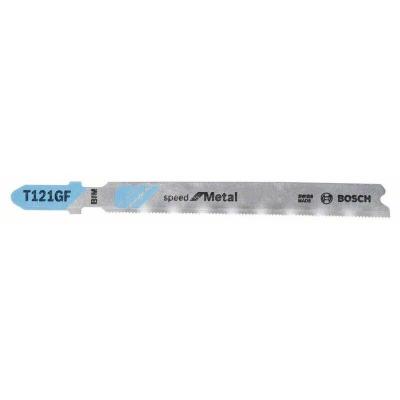 BOSCH  - Lame de scie &agrave; point t 121 gf. Vitesse pour le m&eacute;tal. 3 paquet