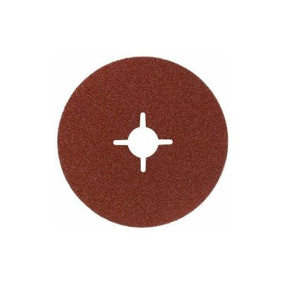 BOSCH Disque abrasif sur fibres &Oslash; 115 mm G100, BM, non perfor&eacute;
